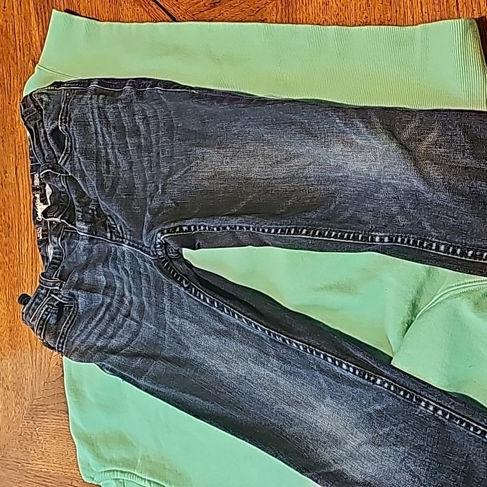 Boys cat and Jack adjustable jeans